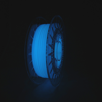 PLA Starter Glow in the dark Blue (dark) ROSA3D