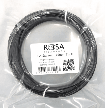 PLA Starter Black 100g ROSA3D