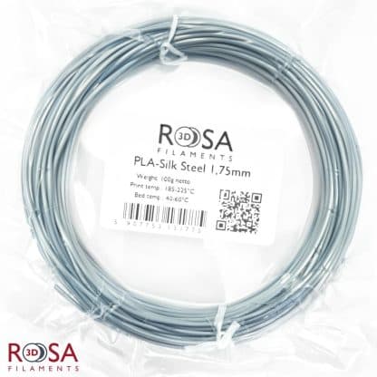 PLA-Silk Steel 100g ROSA3D