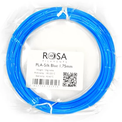 PLA-Silk Blue 100g ROSA3D