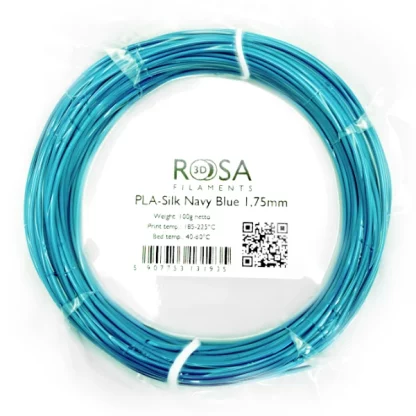 PLA-Silk Navy Blue 100g ROSA3D