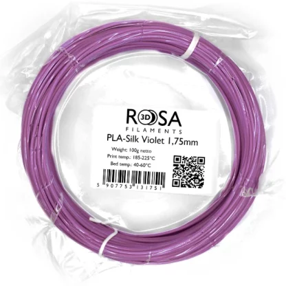 PLA-Silk Violet 100g ROSA3D