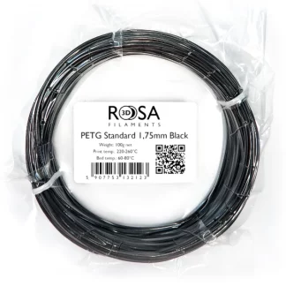PET-G Standard Black 100g ROSA3D