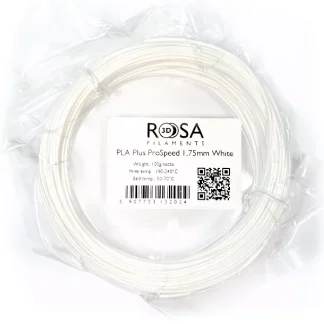 PLA Plus ProSpeed White 100g ROSA3D