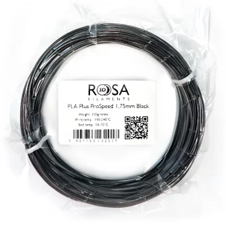 PLA Plus ProSpeed Black 100g ROSA3D